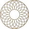 Ekena Millwork Cannes Wood Fretwork Pierced Ceiling Medallion, Birch, 38"OD x 13"ID x 1/4"T CMWP38X38X0250CNBI - alternate 2